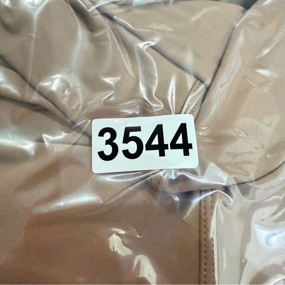 brown bodycon wrap skirt dress with shorts skort 23544 - Picture 9 of 9